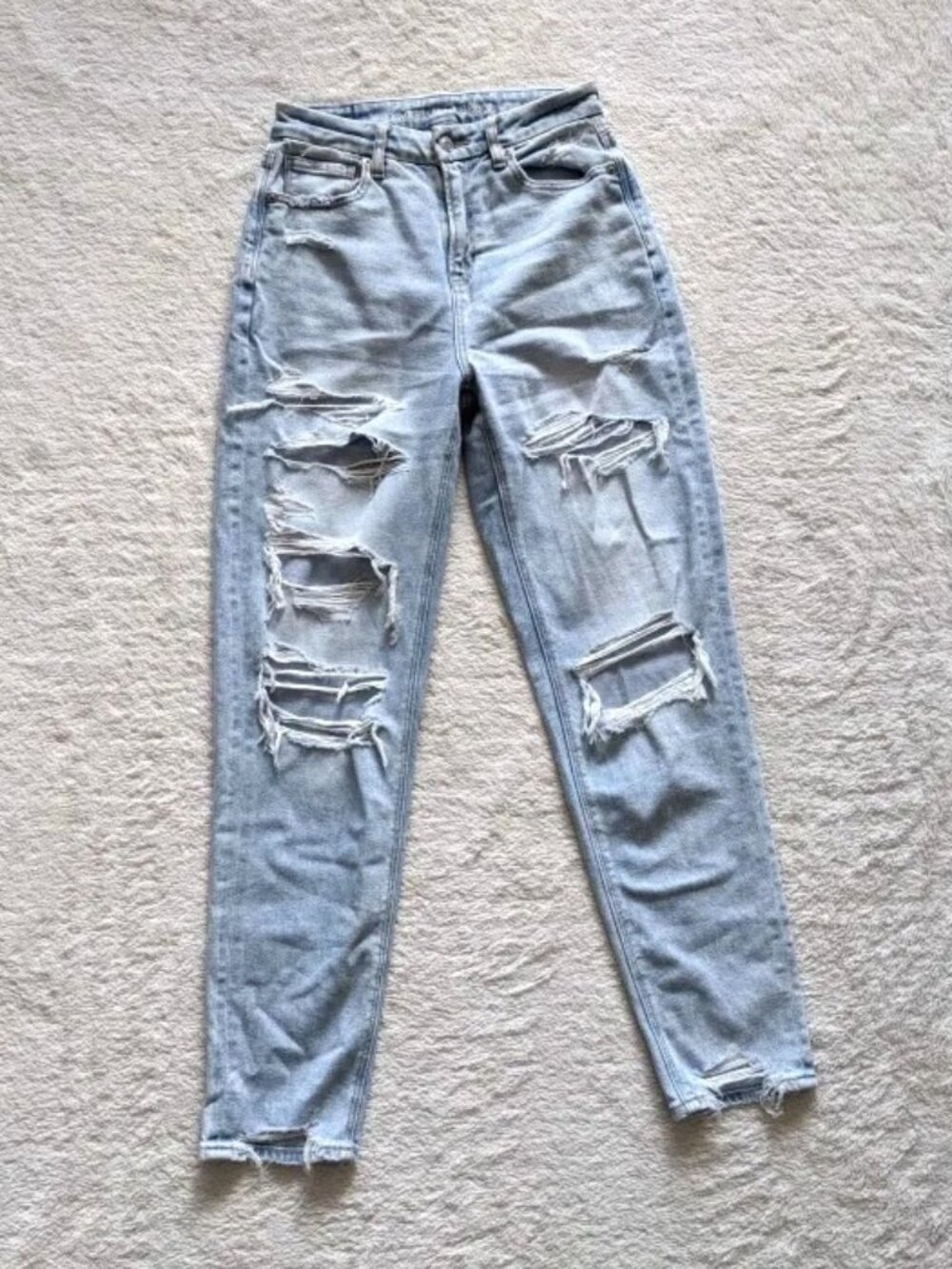AE Ripped Curvy Mom Jean - 2 Long